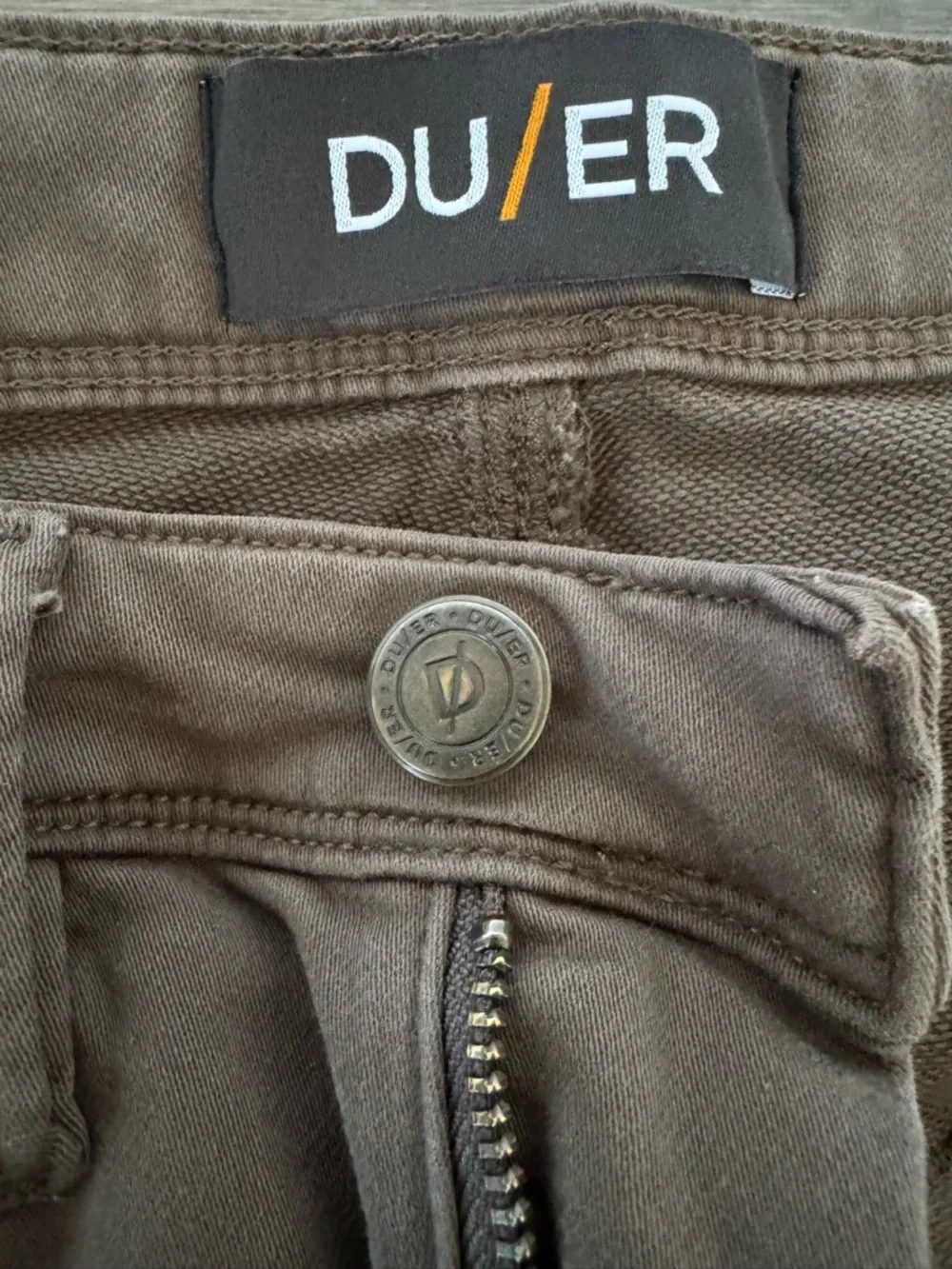Do/Er No Sweat‎ Straight Pants Light Brown 30x32